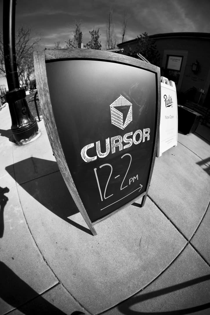 Cursor community event group photo